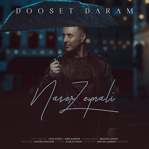 Cover artwork for Dooset Daram by Naser Zeynali